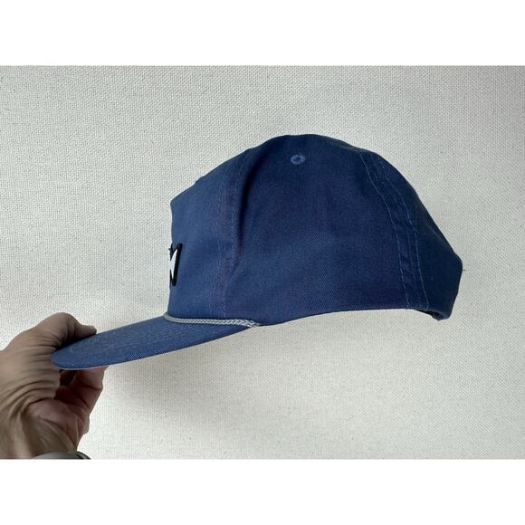 Huk Fish Performance Snapback Corded Trucker Hat Blue One Size Fishing Casual - Picture 2 of 9